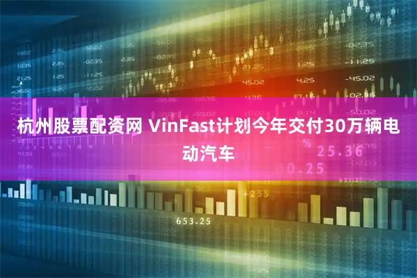 杭州股票配资网 VinFast计划今年交付30万辆电动汽车